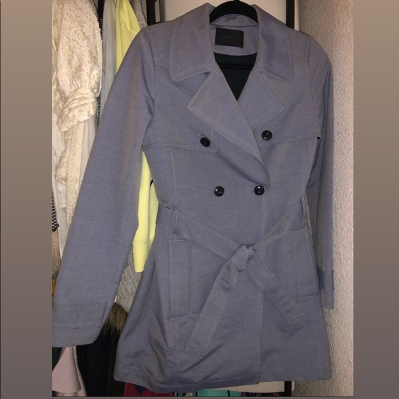 Ikks Jackets & Blazers - IKKS GREY COAT/JACKET SIZE SMALL